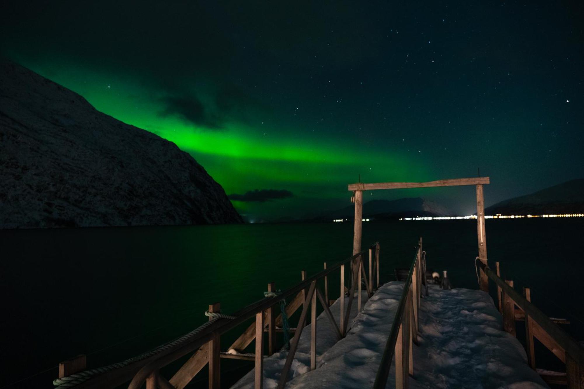 Lyngen Aurora House Villa Koppangen ภายนอก รูปภาพ